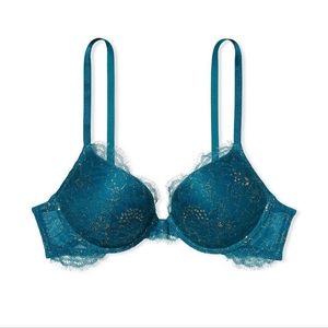Victoria's Secret VERY SEXY Lace Shimmer Push-Up Bra 36B